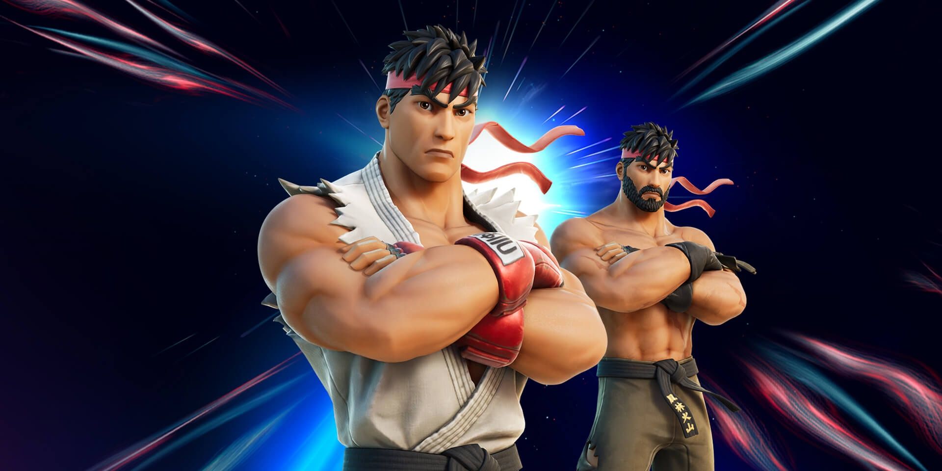 ryu from street fighter in fortnite