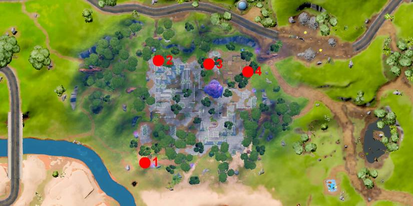 fortnite shuffled shrines symbol locations