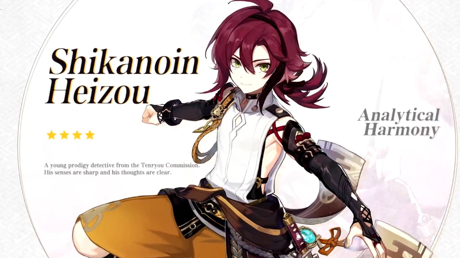 genshin impact shikanoin heizou's best build