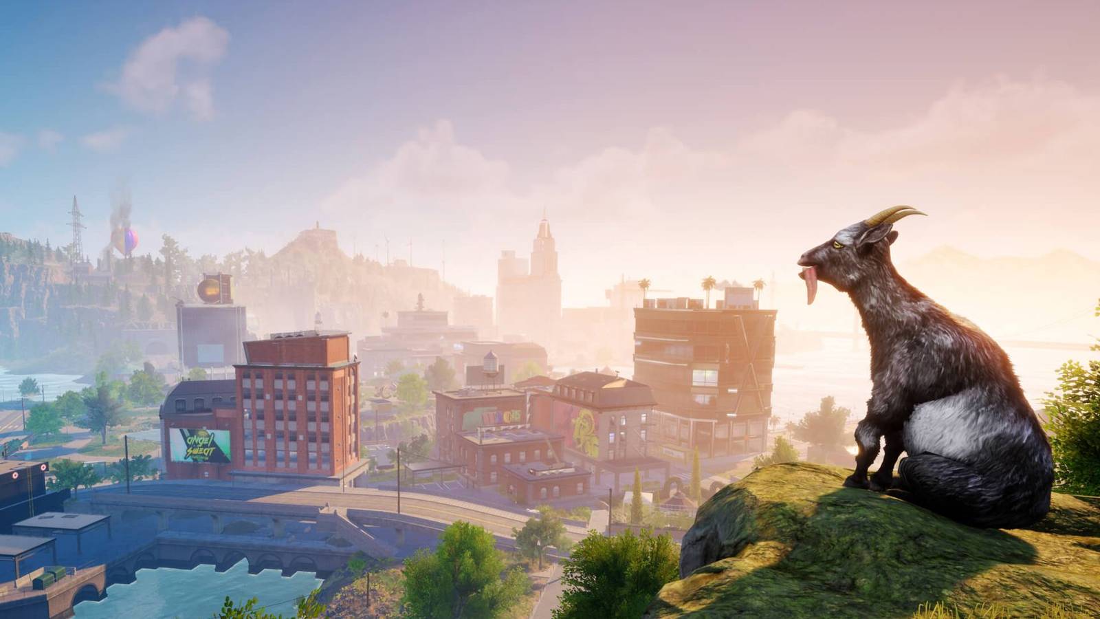 goat simulator 3 open world screenshot