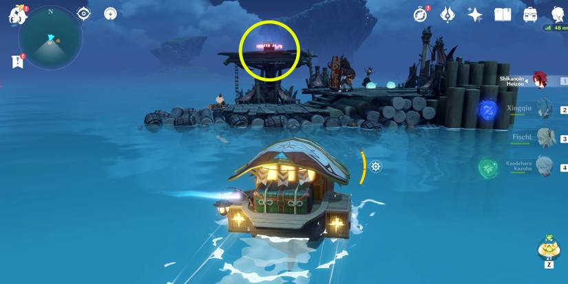 golden apple ocean chests in genshin impact