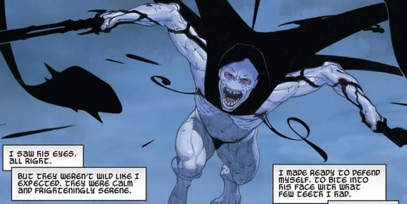 gorr the god butcher attacking with necrosword