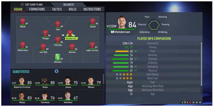 Jordan Henderson stats