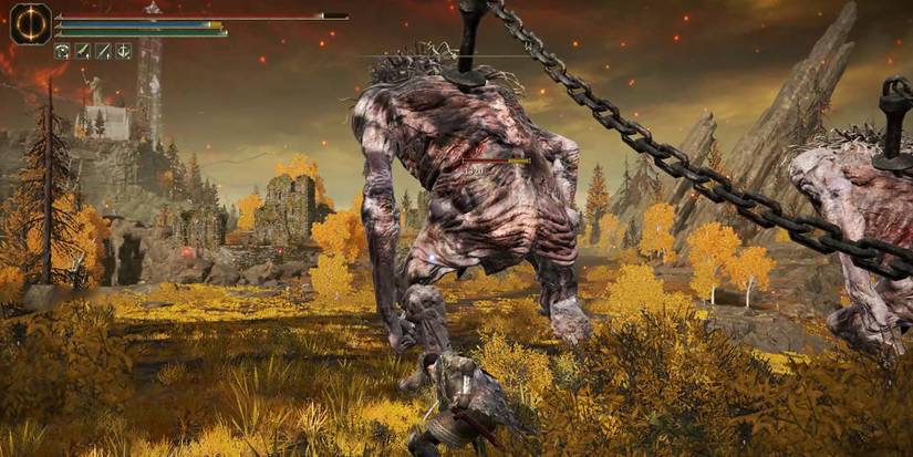hitting the Troll’s leg in elden ring