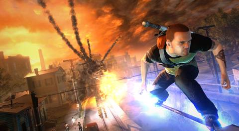 infamous 2 grinding