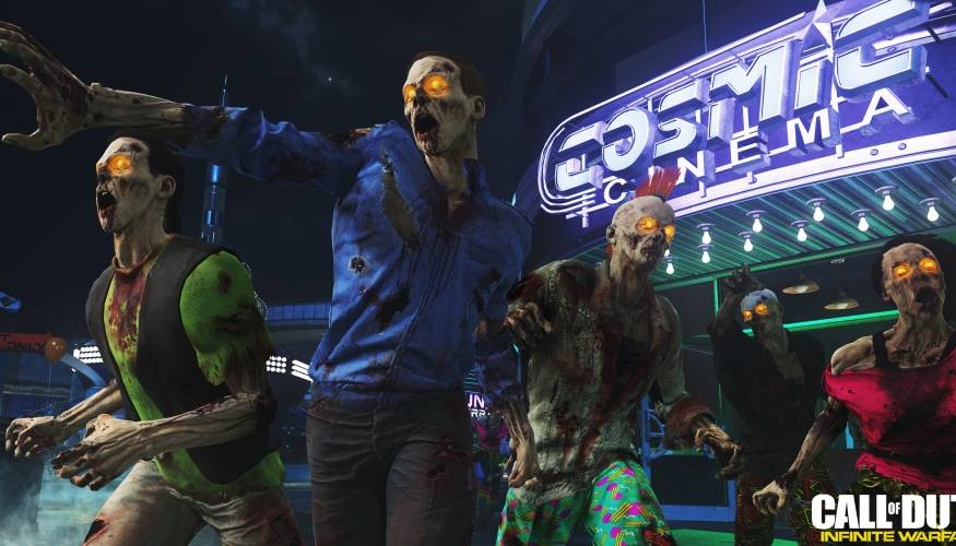endless warfare space land zombies