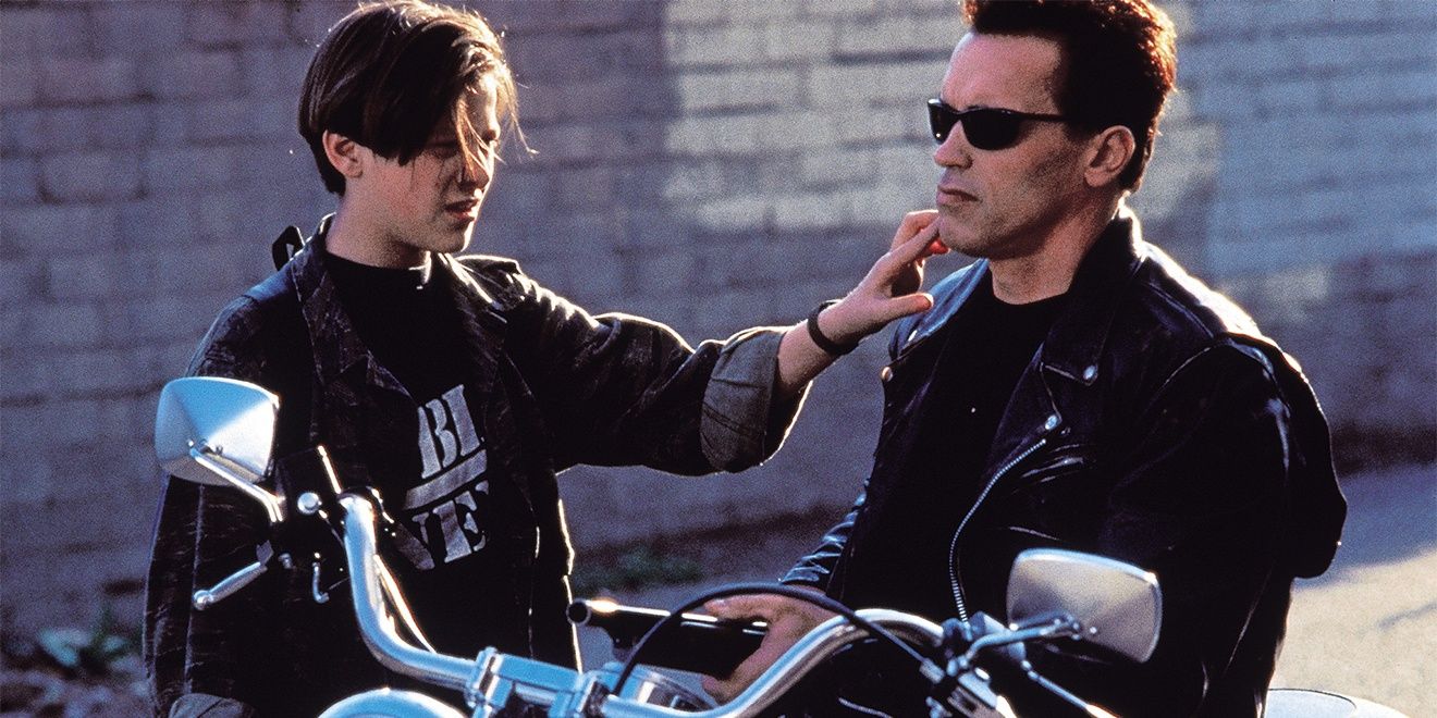 john connor and the t800