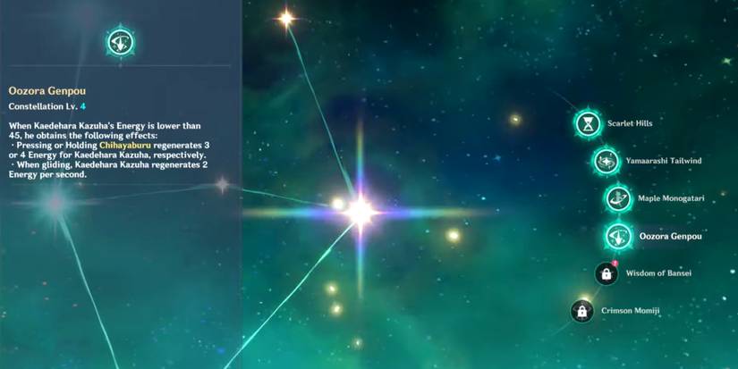 kazuha constellaion c4 in genshin impact 