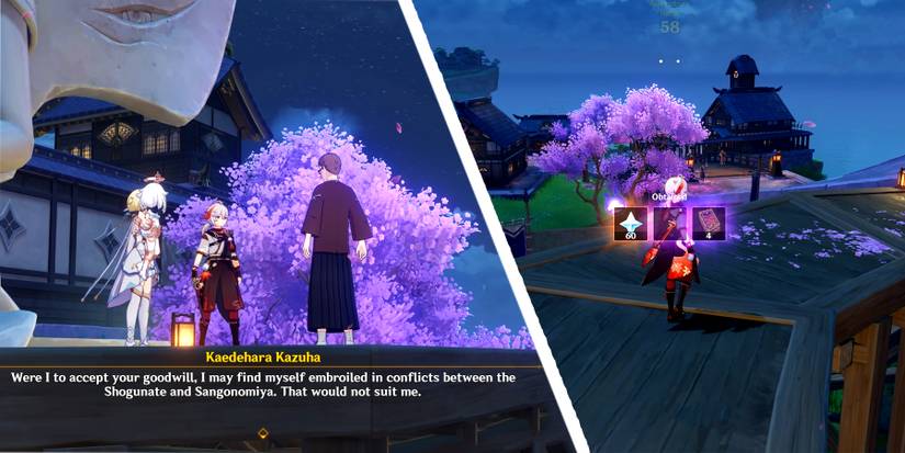 kazuha story rewards in genshin impact