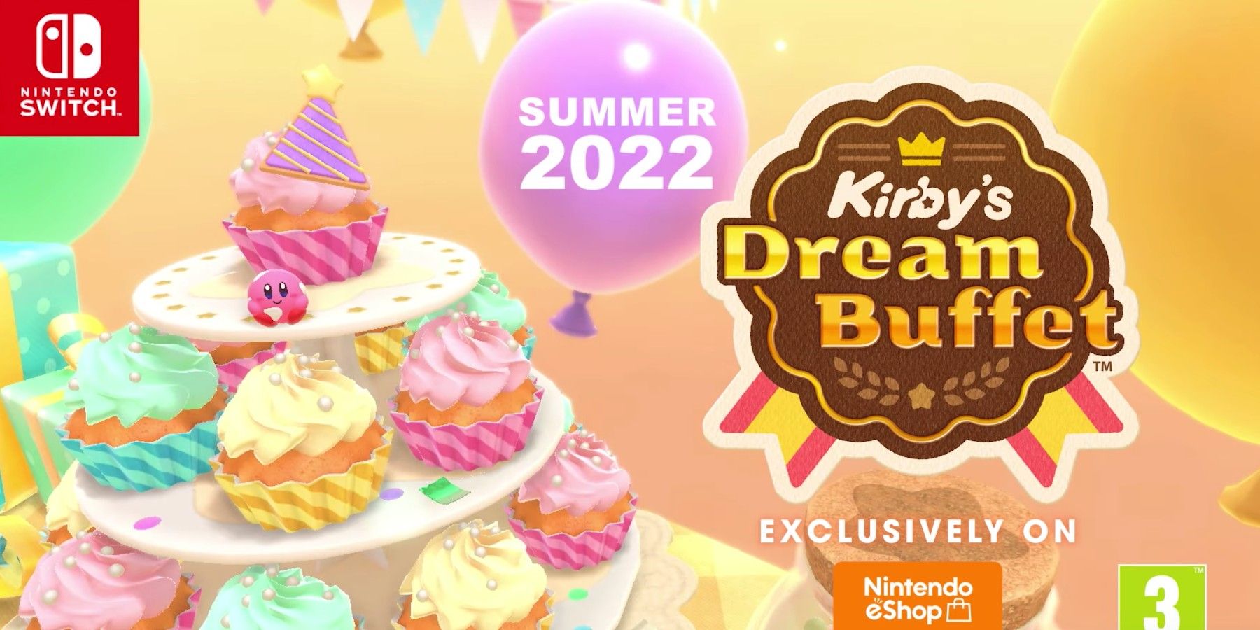 Kirby's Dream Buffet - Announcement Trailer - Nintendo Switch