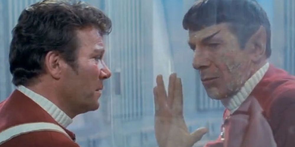 kirk and spock final goodbye