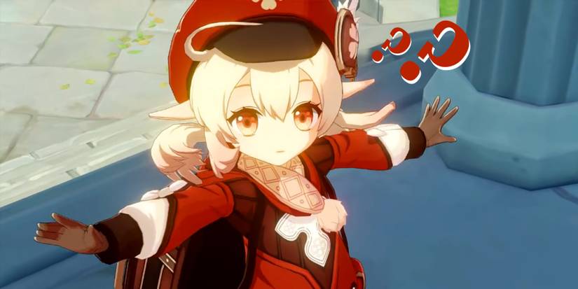 klee questioning in genshin impact