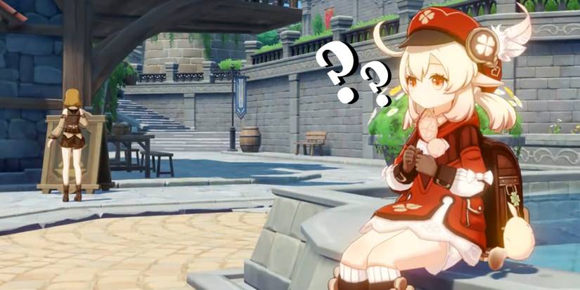 klee thinking in genshin impact