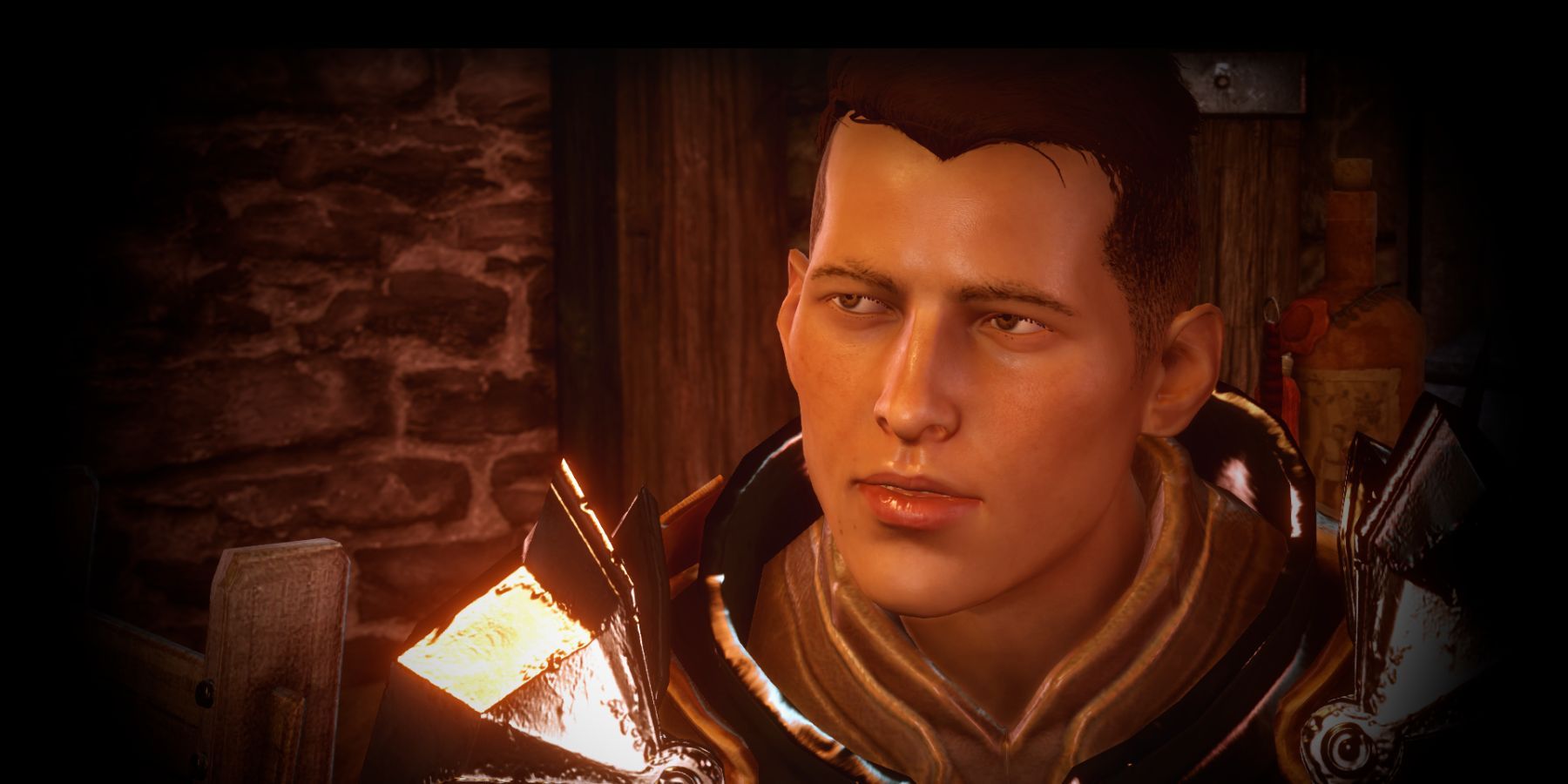 close up of Krem from Dragon Age Inquisition