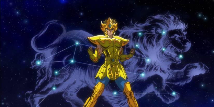 leo aiolia knights of the zodiac 