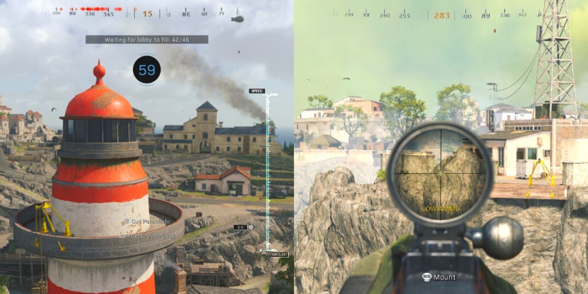 The Lighthouse Zone And Sniping From The Lighthouse In Call Of Duty Warzone Fortune's Keep