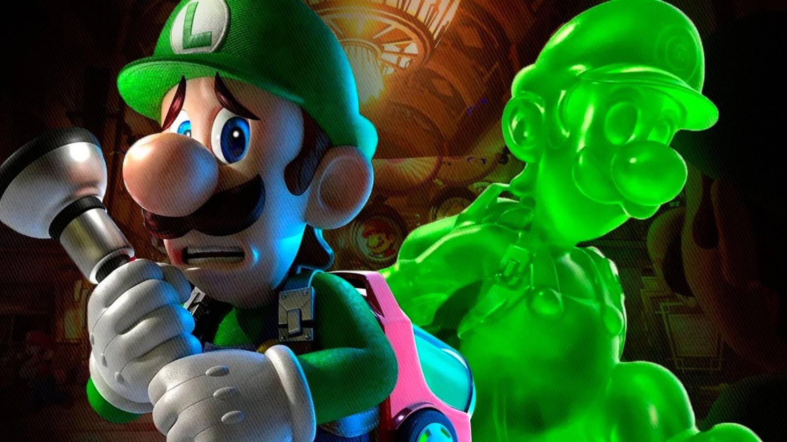 Luigi and Gooigi in Luigi's Mansion 3