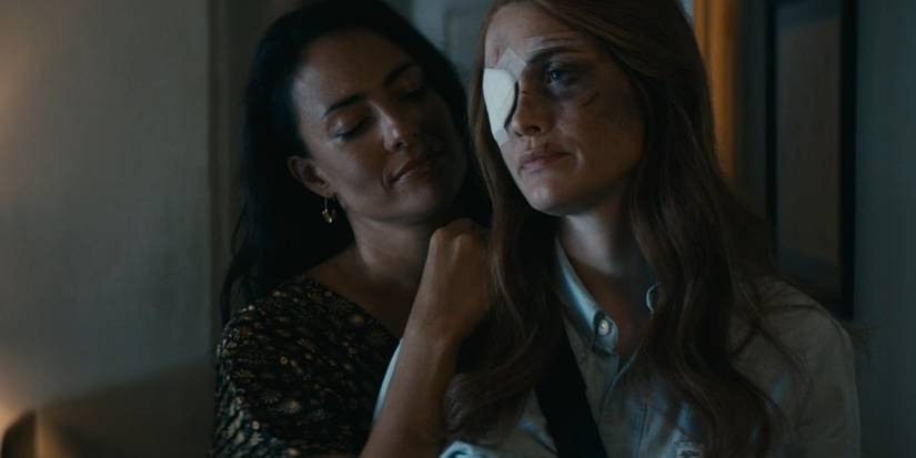 maeve injured and with girlfriend