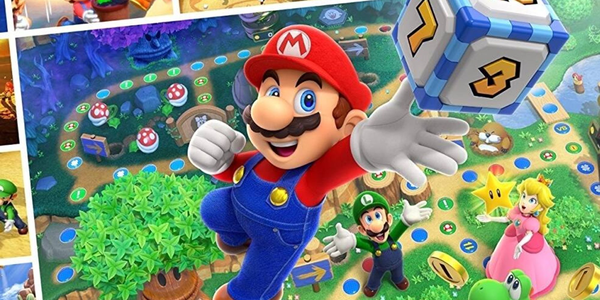 Mario Jumping In Mario Party Superstars
