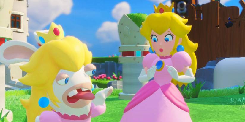 mario rabbids princess peach