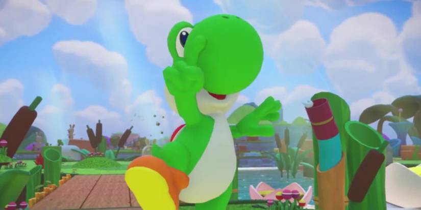 mario rabbids yoshi