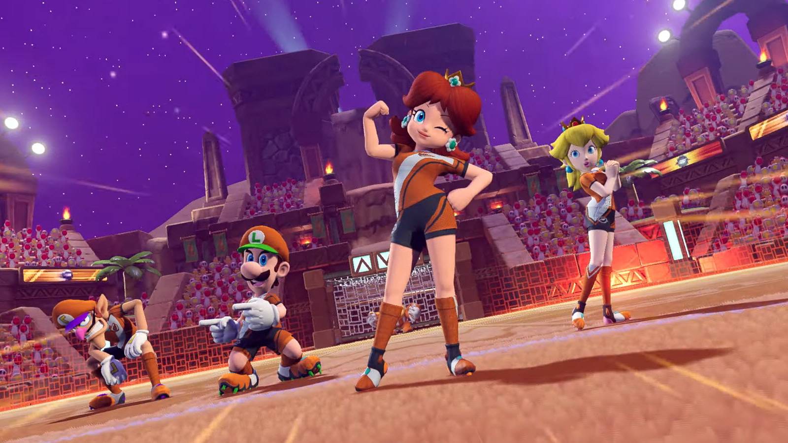 mario strikers battle league daisy dlc