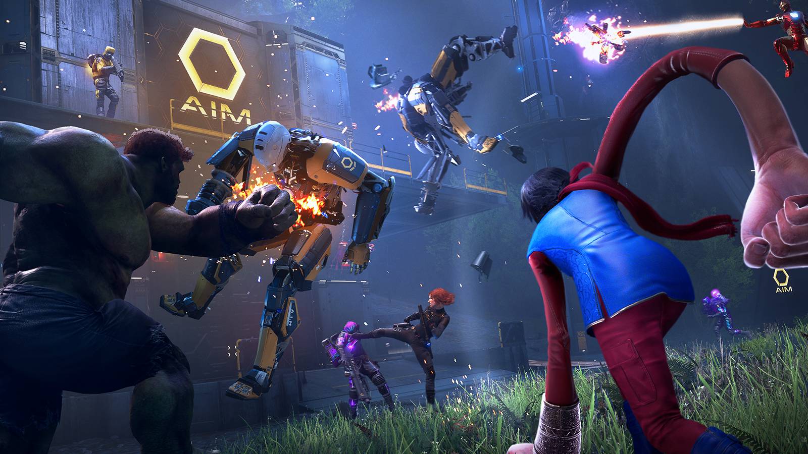 marvel's avengers squad