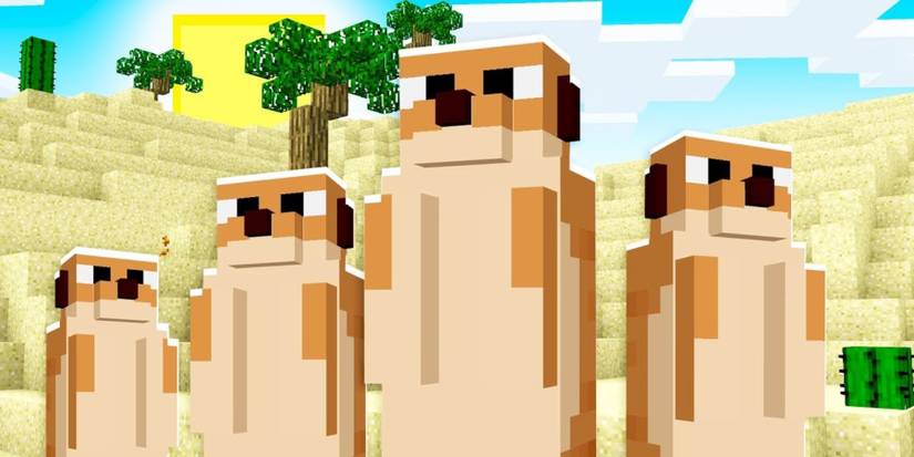 Meerkats in Minecraft