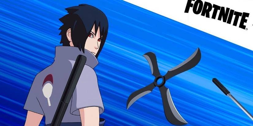 sasuke uchiha from naruto in fortnite