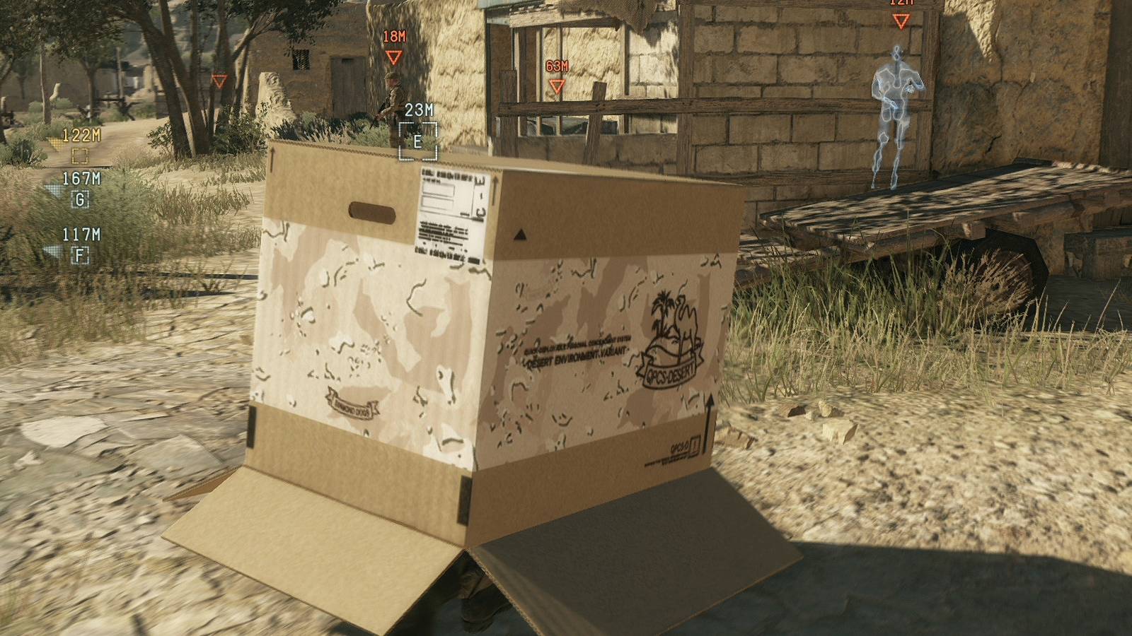 metal gear cardboard box