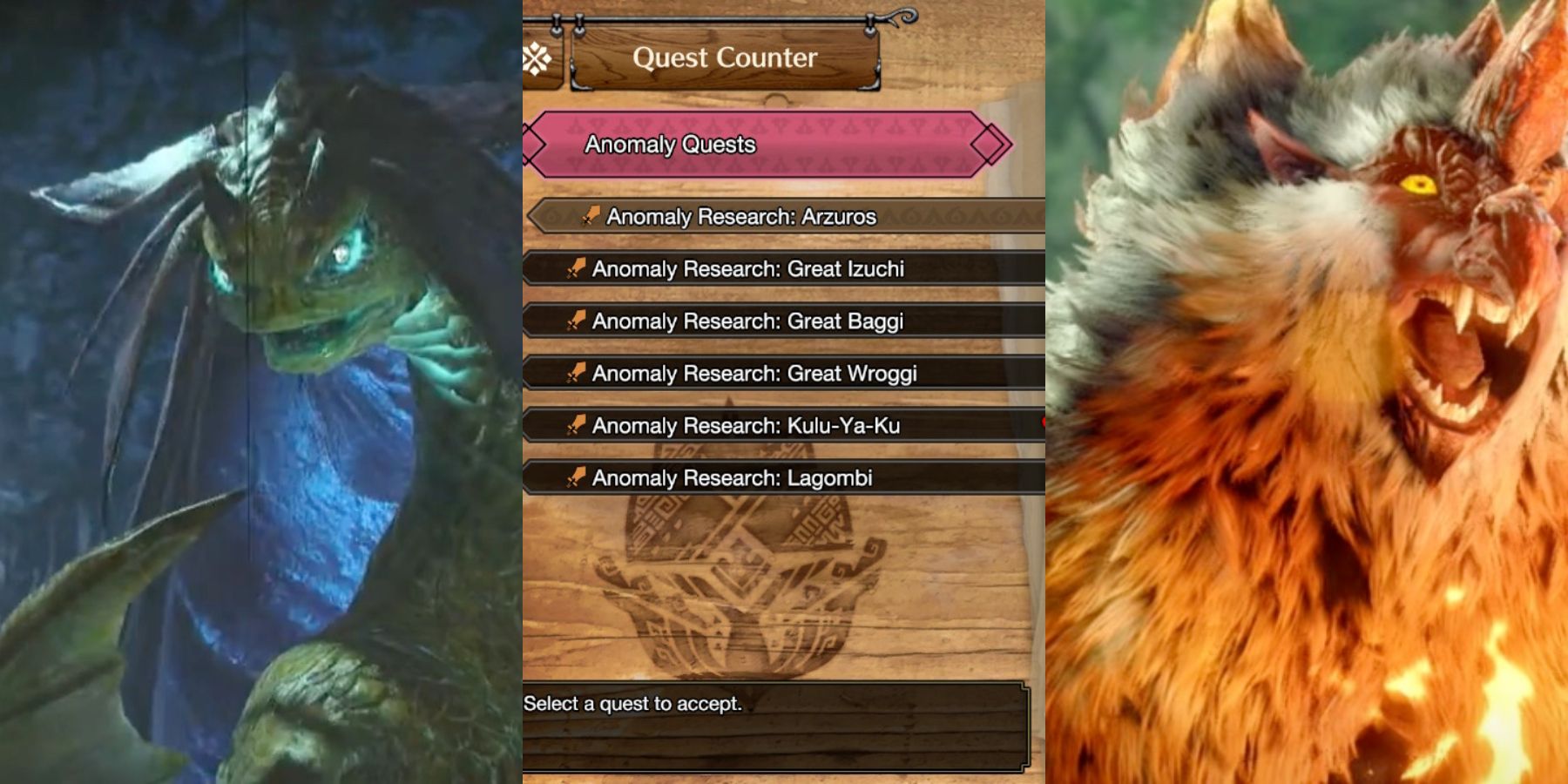 mh rise sunbreak anomaly quests bishaten somnacanth