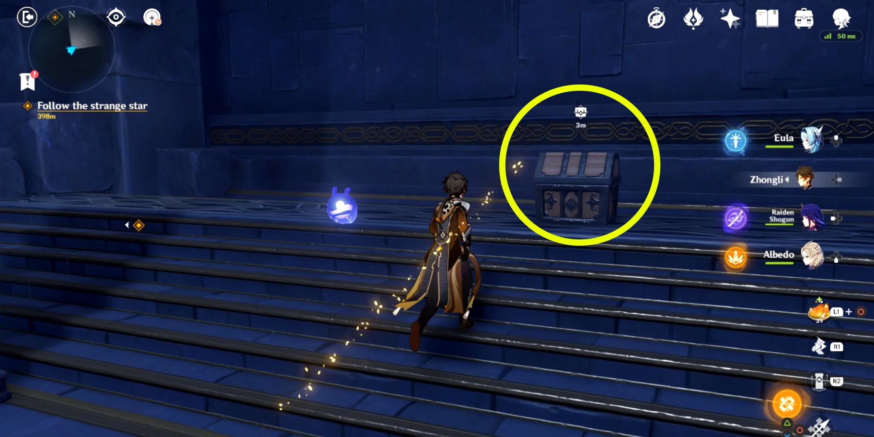 Genshin impact mona domain chests