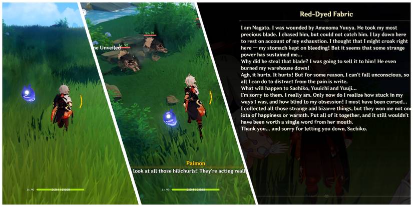 nagato letter location in genshin impact