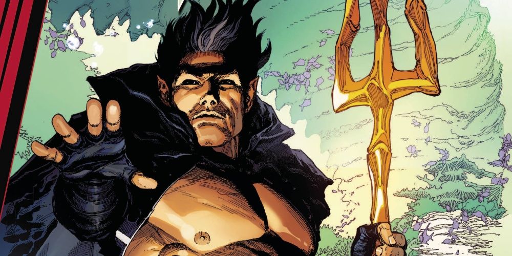 namor with a trident