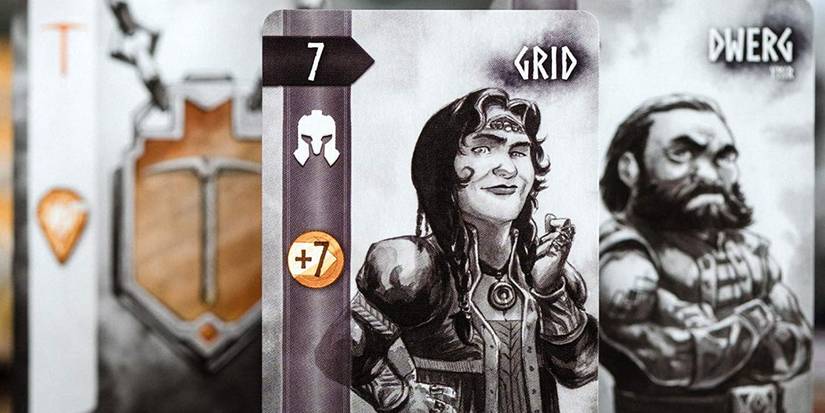 nidavellir board game showing cards