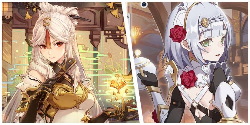 nigguang and noelle in genshin impact