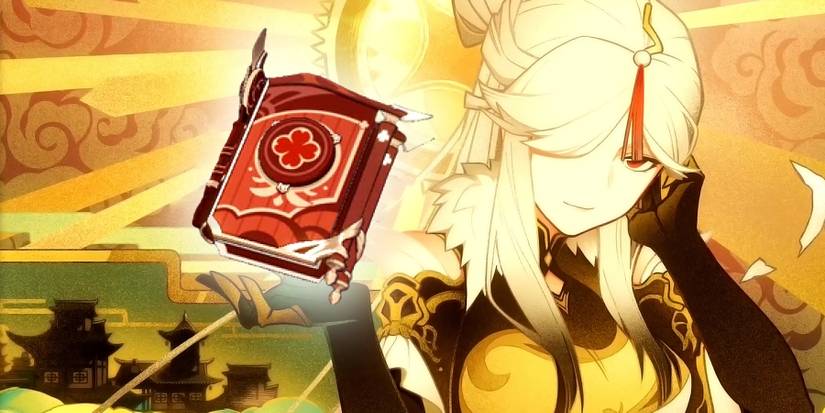 ningguang holding dodoco tales in genshin impact