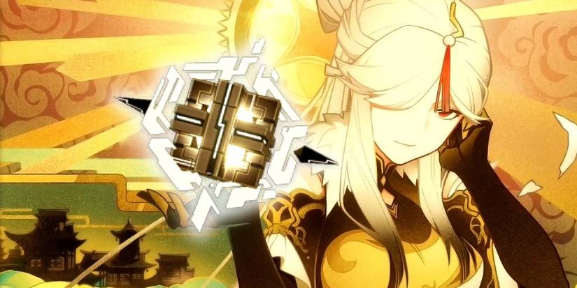 ningguang holding memory of dust in genshin impact