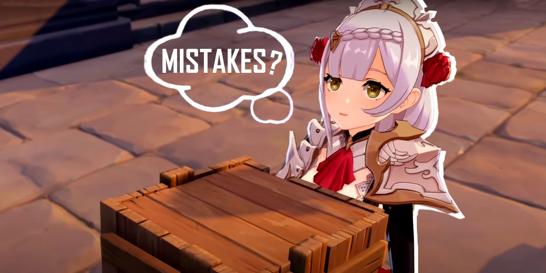 noelle wondering what are her mistakes in genshin impact