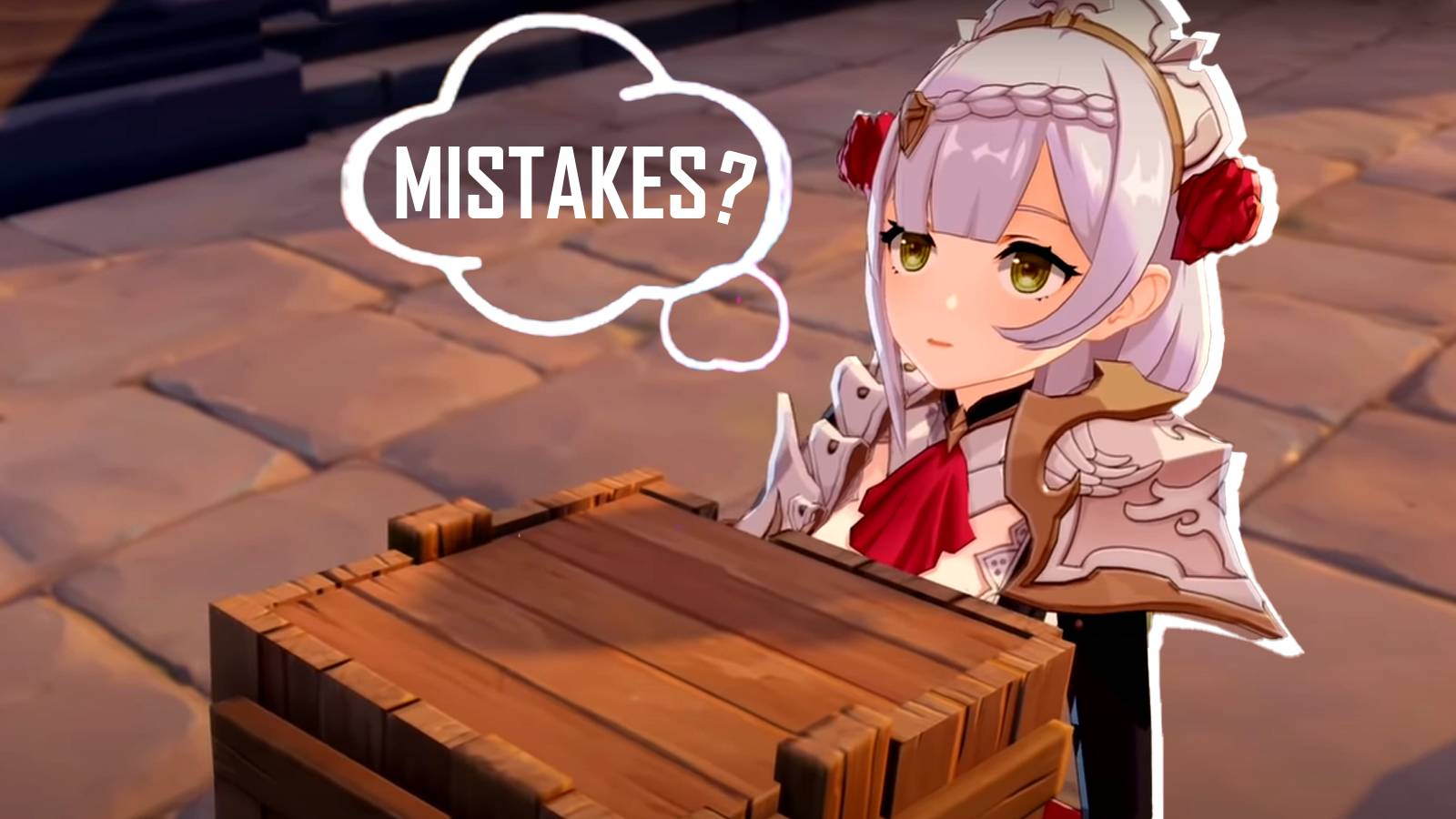 noelle wondering what are her mistakes in genshin impact