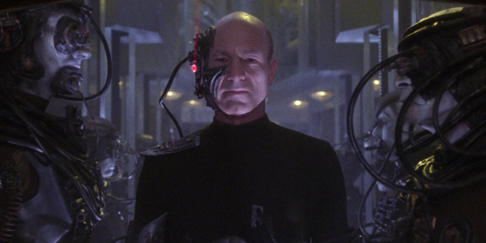 picard assimulated into locutus