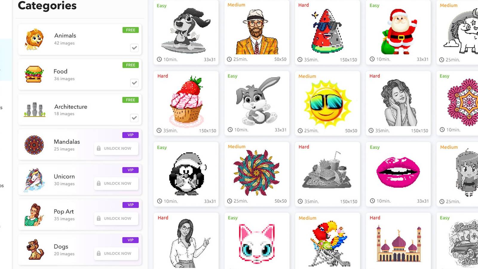 Pixel Art Coloring Book on Steam peaksel