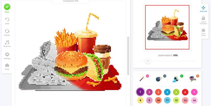 pixel art coloring book on steam game relaxing