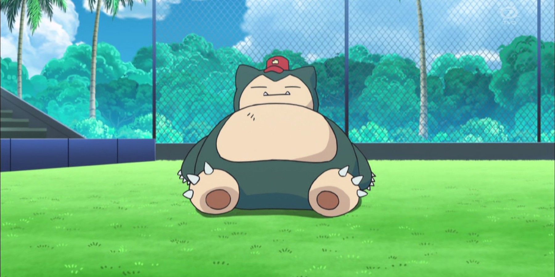 Pokemon anime snorlax baseballpet