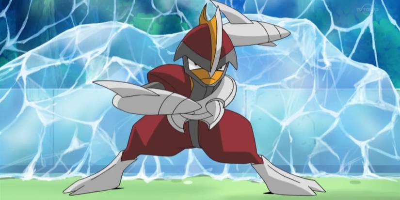 pkmn bisharp pawniard eating