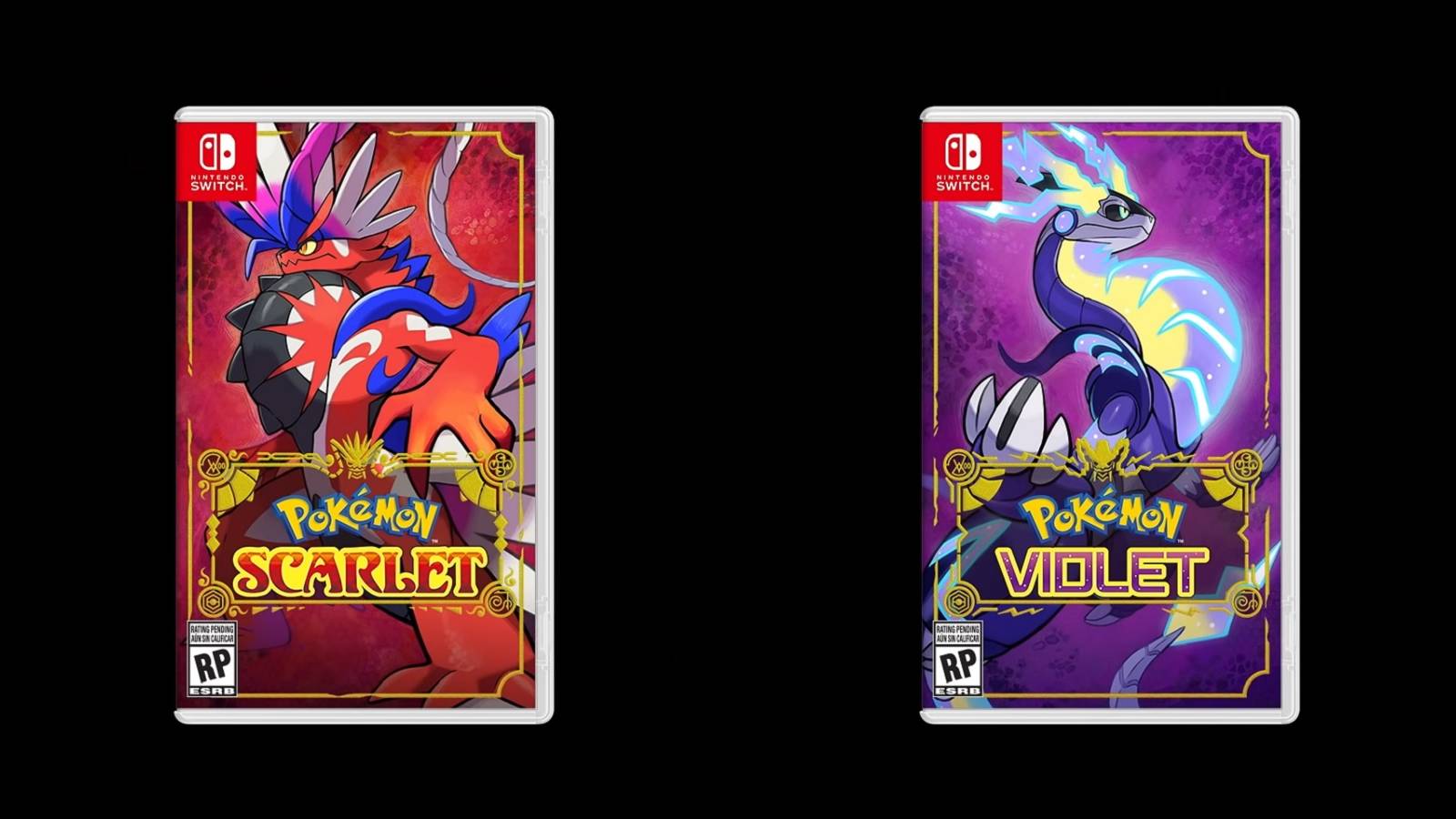pokemon scarlet and violet box art