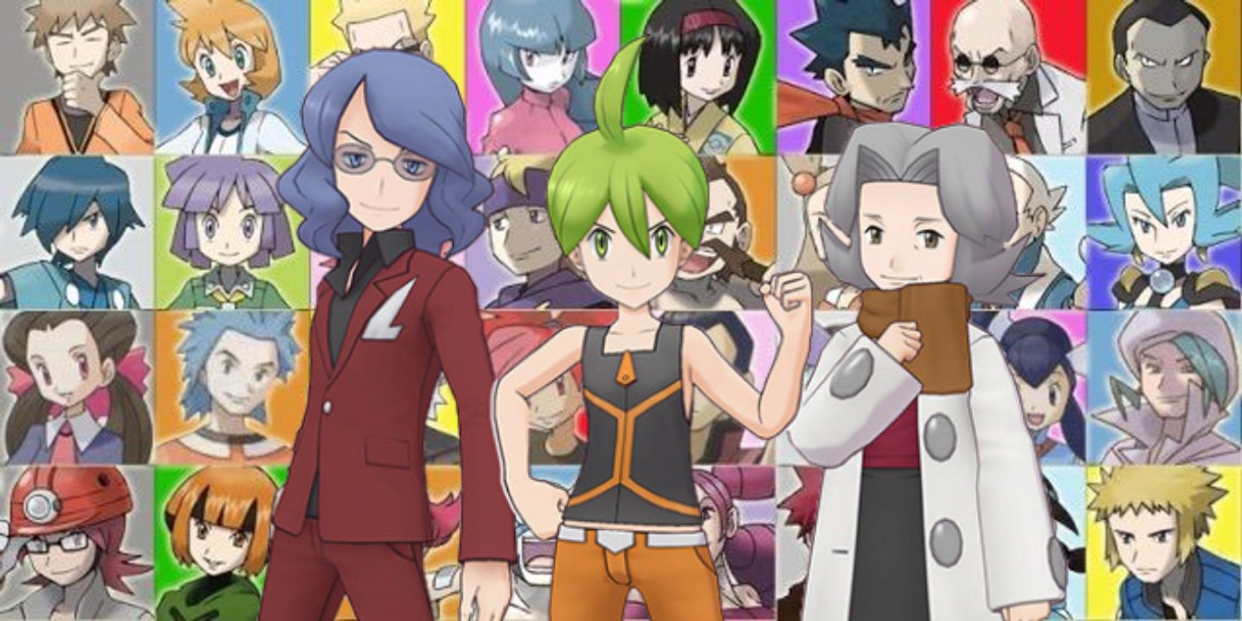 pokemon scarlet violet leak riddler khu gym leader's types elite four kanto johto returning types characters
