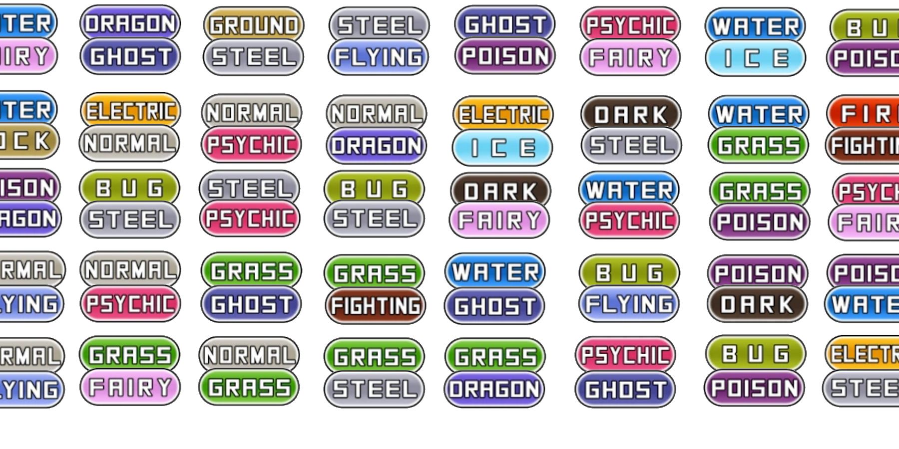 pokemon-type-combinations