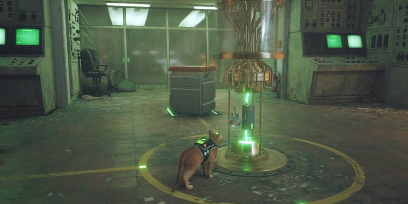 powering up the station in stray