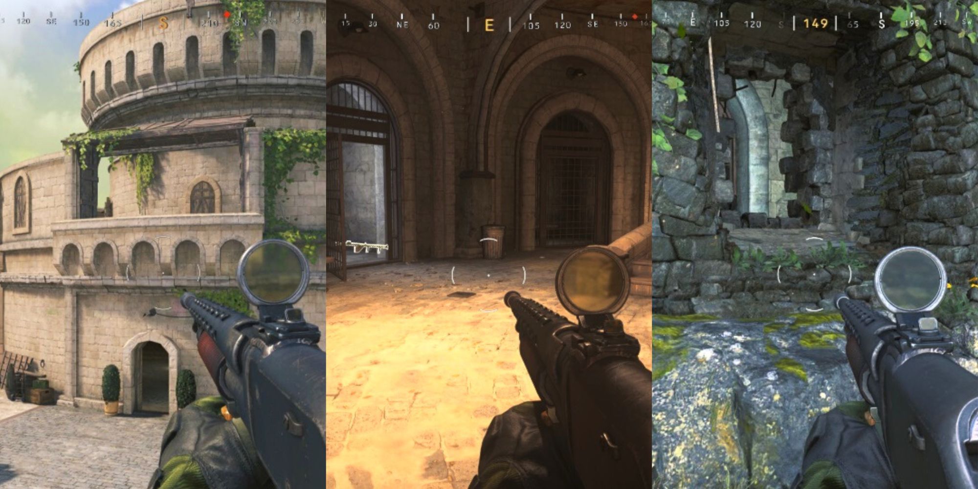 Prison Near The Gatehouse Area With Exit Points In Call Of Duty Warzone Fortune's Keep